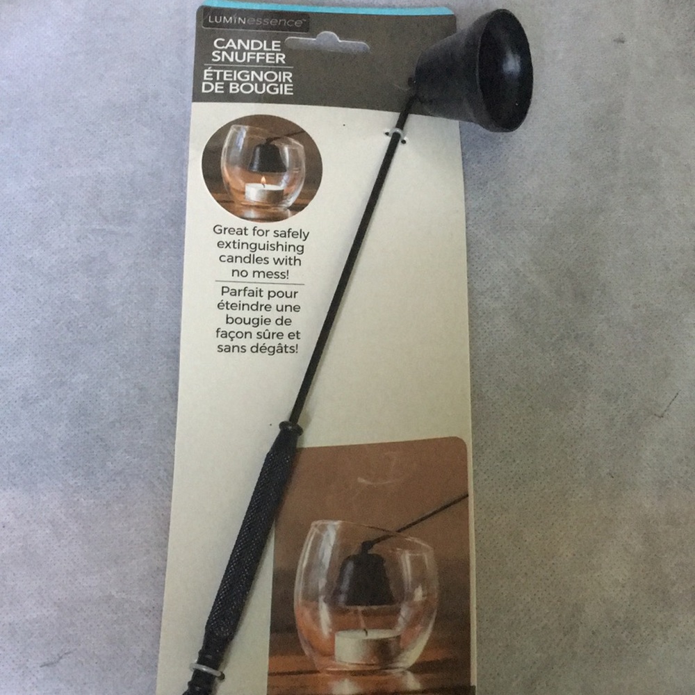 NWT Black Candle Snuffer